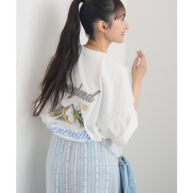 バックプリントBIGTEE | RETRO GIRL | 詳細画像4 