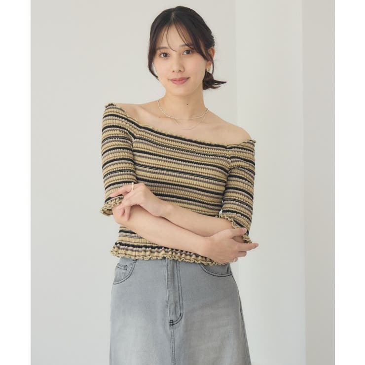 アソートギャザーカットソー | RETRO GIRL | 詳細画像23 