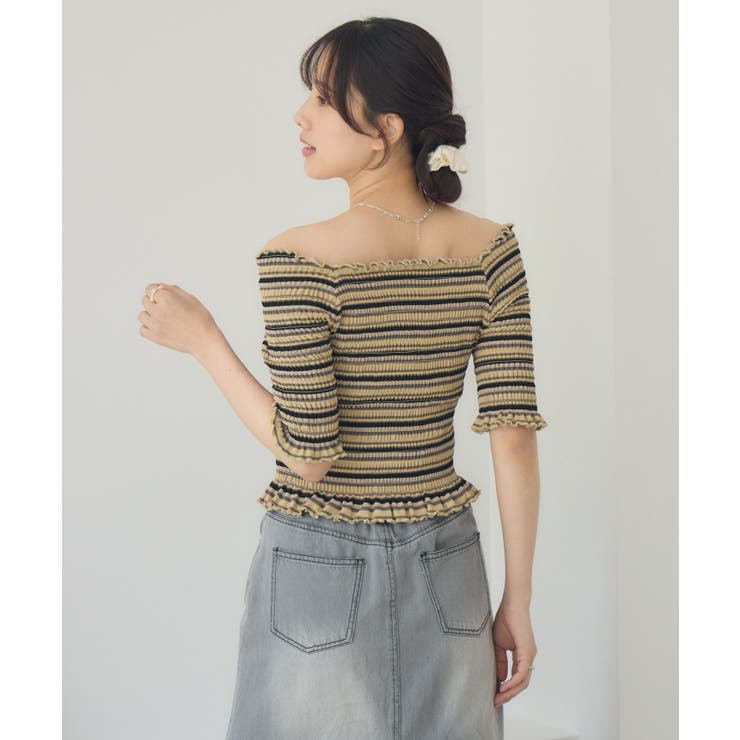 アソートギャザーカットソー | RETRO GIRL | 詳細画像26 