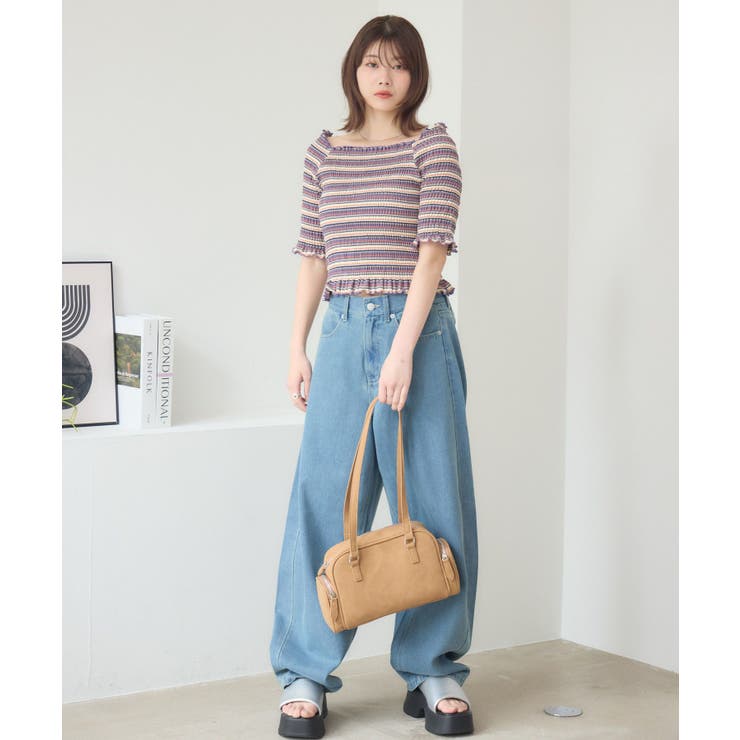 アソートギャザーカットソー | RETRO GIRL | 詳細画像28 