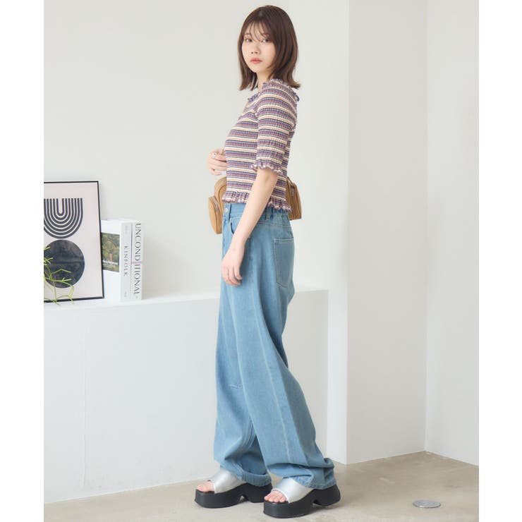 アソートギャザーカットソー | RETRO GIRL | 詳細画像30 