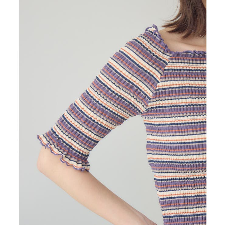 アソートギャザーカットソー | RETRO GIRL | 詳細画像38 