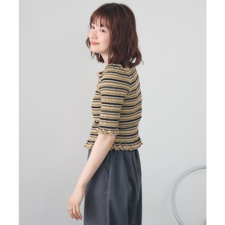 アソートギャザーカットソー | RETRO GIRL | 詳細画像7 