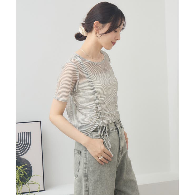 ラッセルシアー半袖CT | RETRO GIRL | 詳細画像15 