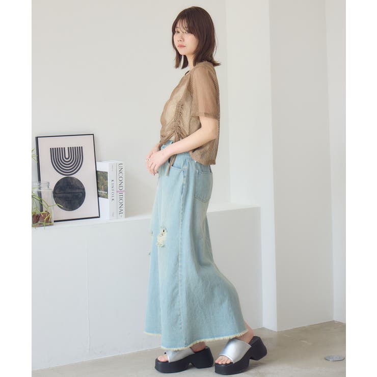 ラッセルシアー半袖CT | RETRO GIRL | 詳細画像4 