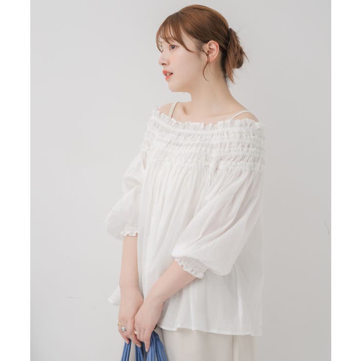 ギャザー2wayオフショルBL | RETRO GIRL | 詳細画像10 