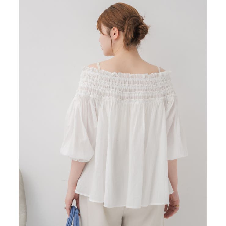 ギャザー2wayオフショルBL | RETRO GIRL | 詳細画像11 