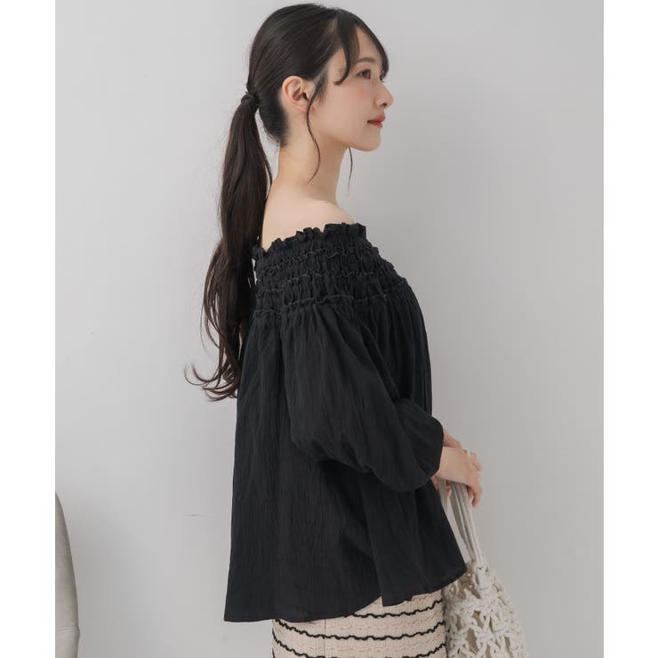 ギャザー2wayオフショルBL | RETRO GIRL | 詳細画像17 