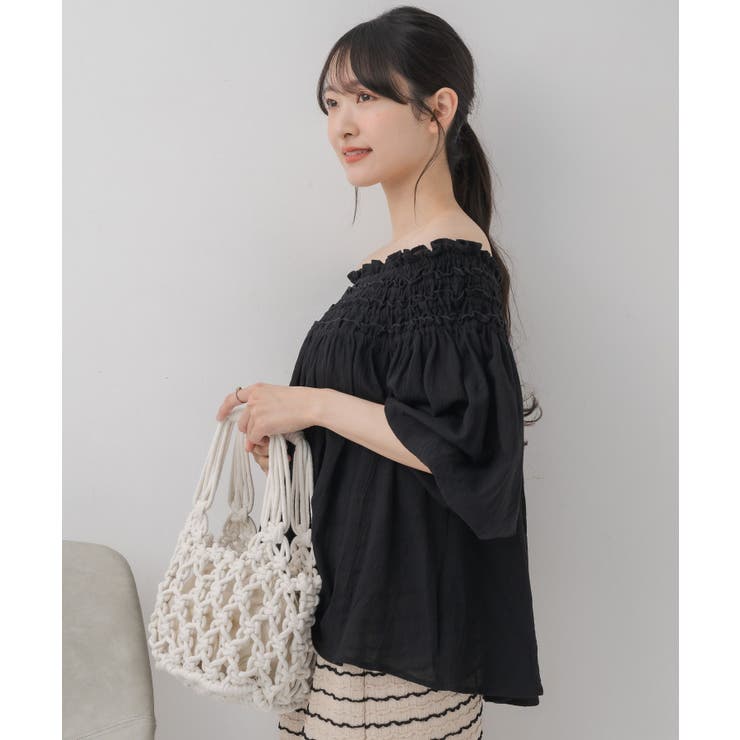 ギャザー2wayオフショルBL | RETRO GIRL | 詳細画像18 