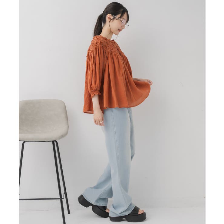 ギャザー2wayオフショルBL | RETRO GIRL | 詳細画像21 