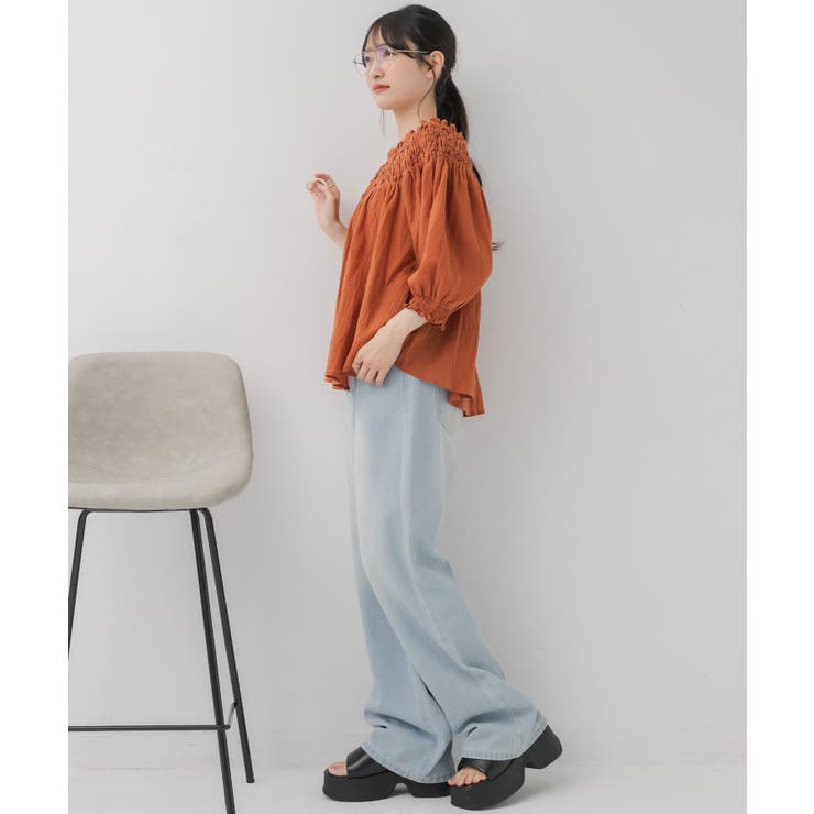 ギャザー2wayオフショルBL | RETRO GIRL | 詳細画像22 