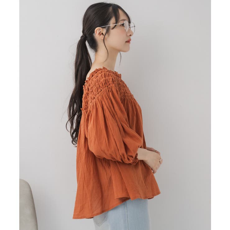 ギャザー2wayオフショルBL | RETRO GIRL | 詳細画像25 