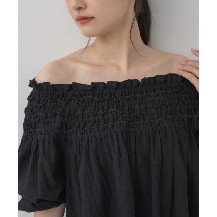 ギャザー2wayオフショルBL | RETRO GIRL | 詳細画像28 