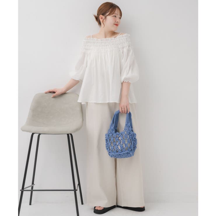 ギャザー2wayオフショルBL | RETRO GIRL | 詳細画像4 