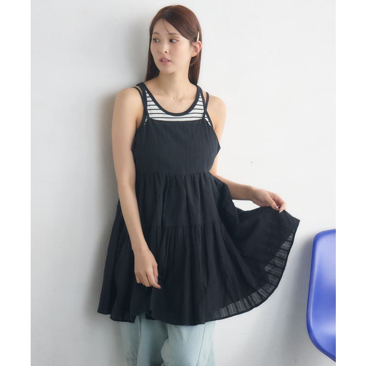 【新色追加】コットンレースレイヤードOP | RETRO GIRL | 詳細画像22 