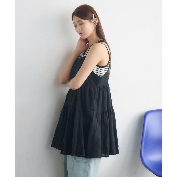 【新色追加】コットンレースレイヤードOP | RETRO GIRL | 詳細画像24 