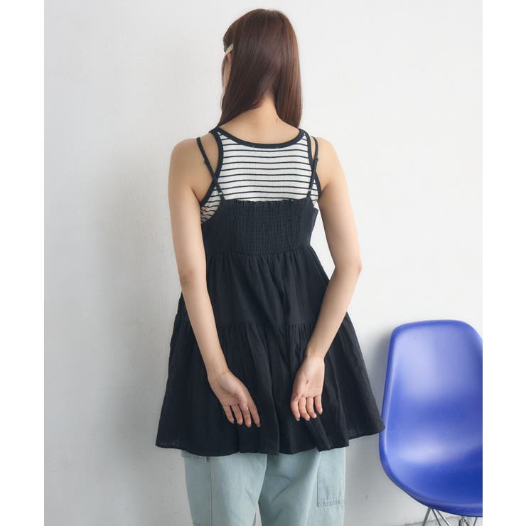 【新色追加】コットンレースレイヤードOP | RETRO GIRL | 詳細画像25 