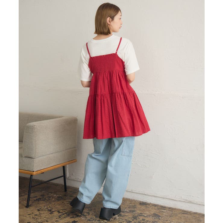 【新色追加】コットンレースレイヤードOP | RETRO GIRL | 詳細画像29 