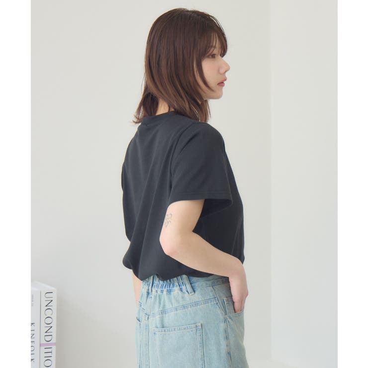 花刺繍チビTEE | RETRO GIRL | 詳細画像16 