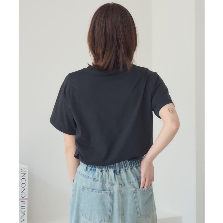 花刺繍チビTEE | RETRO GIRL | 詳細画像18 