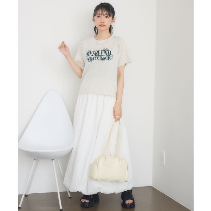 花刺繍チビTEE | RETRO GIRL | 詳細画像31 