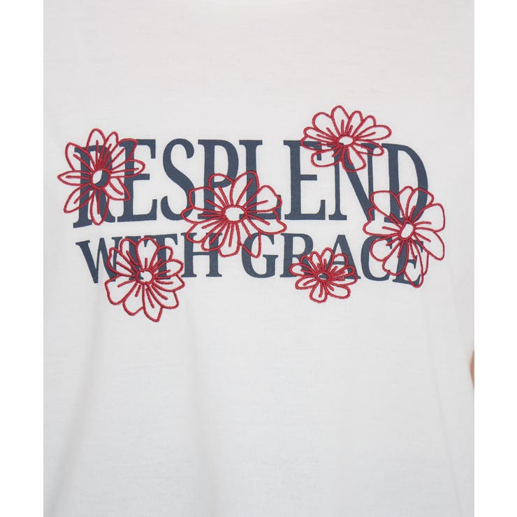 花刺繍チビTEE | RETRO GIRL | 詳細画像34 