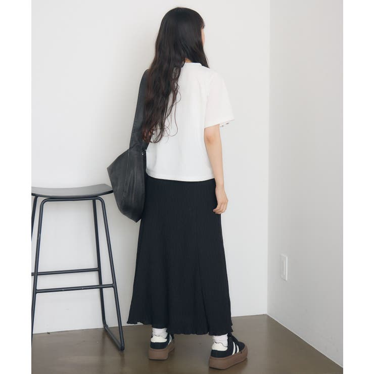 花刺繍チビTEE | RETRO GIRL | 詳細画像5 