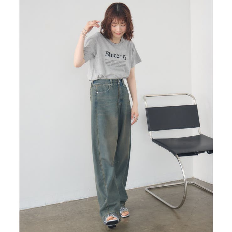 メッセージロゴチビTEE | RETRO GIRL | 詳細画像19 