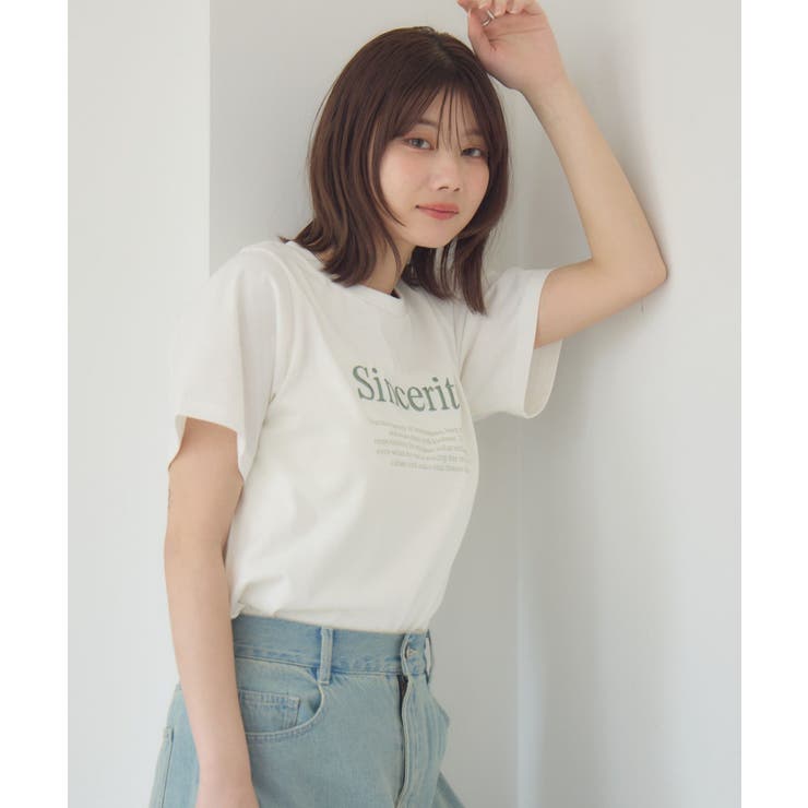 メッセージロゴチビTEE | RETRO GIRL | 詳細画像2 