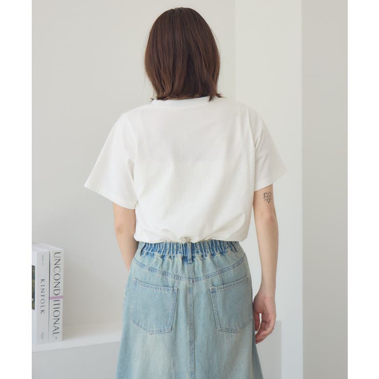 メッセージロゴチビTEE | RETRO GIRL | 詳細画像9 