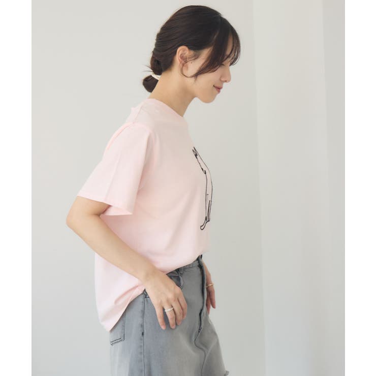 コード刺繍アニマルTEE | RETRO GIRL | 詳細画像26 