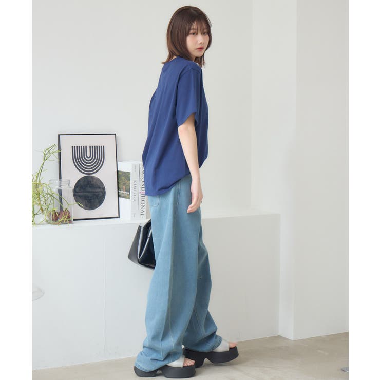 コード刺繍アニマルTEE | RETRO GIRL | 詳細画像3 