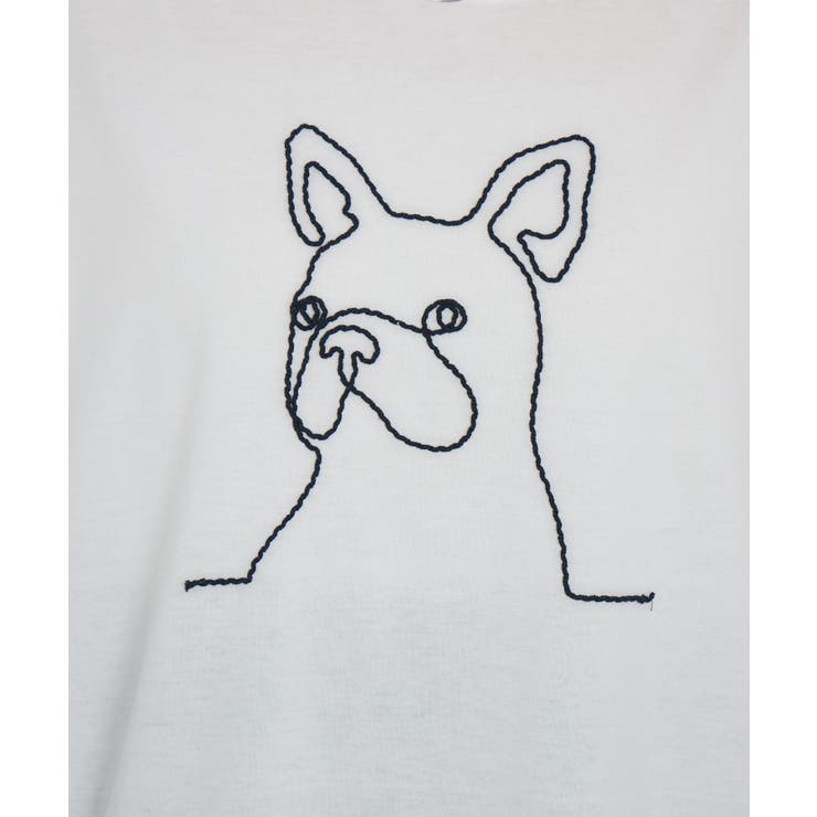 コード刺繍アニマルTEE | RETRO GIRL | 詳細画像32 