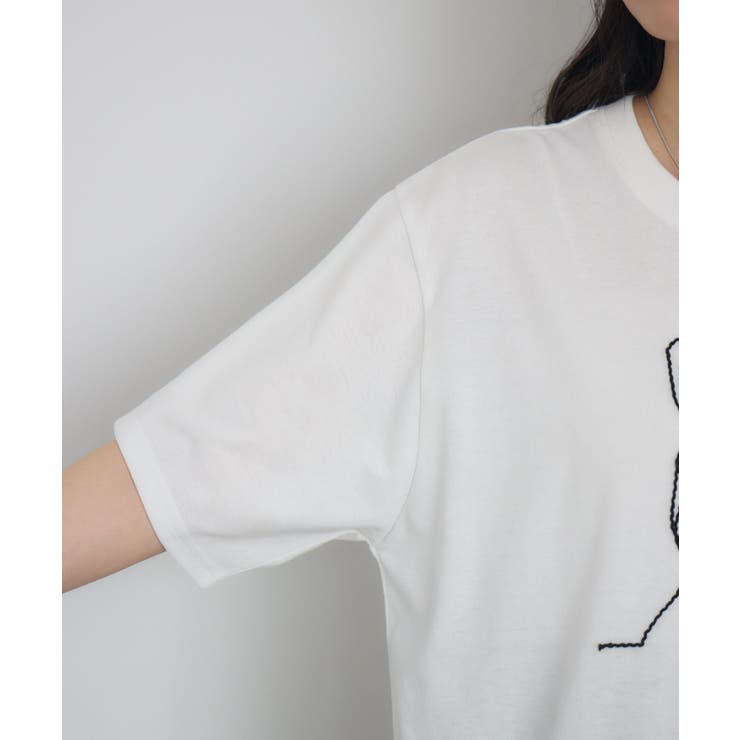 コード刺繍アニマルTEE | RETRO GIRL | 詳細画像33 