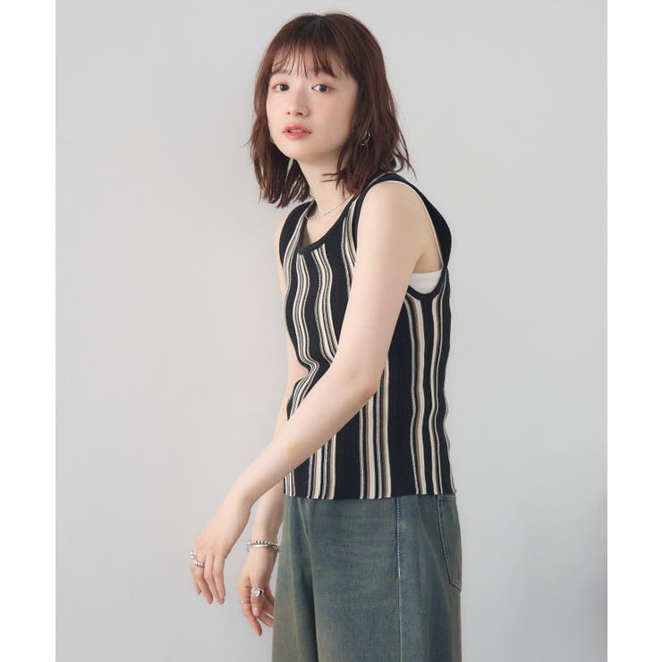 マルチストライプNTタンク | RETRO GIRL | 詳細画像15 