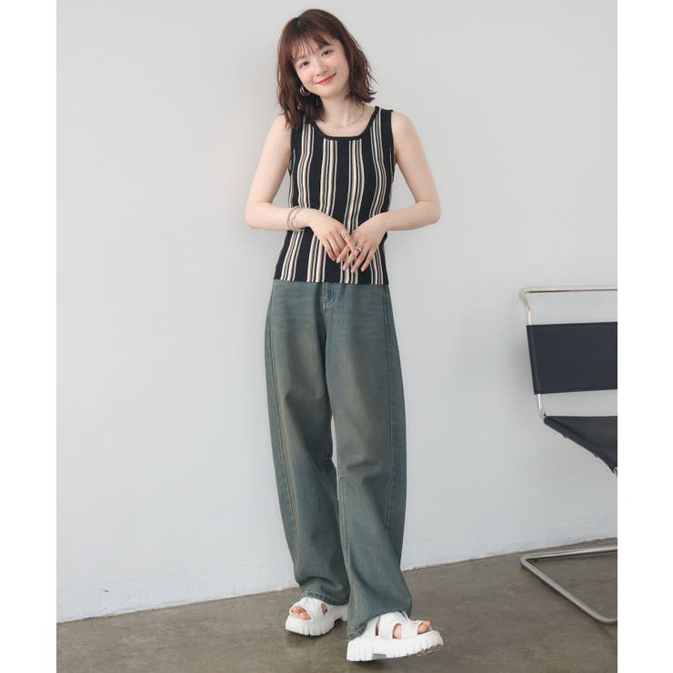 マルチストライプNTタンク | RETRO GIRL | 詳細画像16 