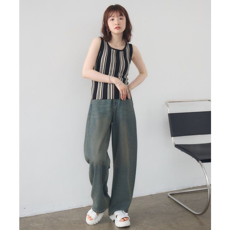 マルチストライプNTタンク | RETRO GIRL | 詳細画像17 