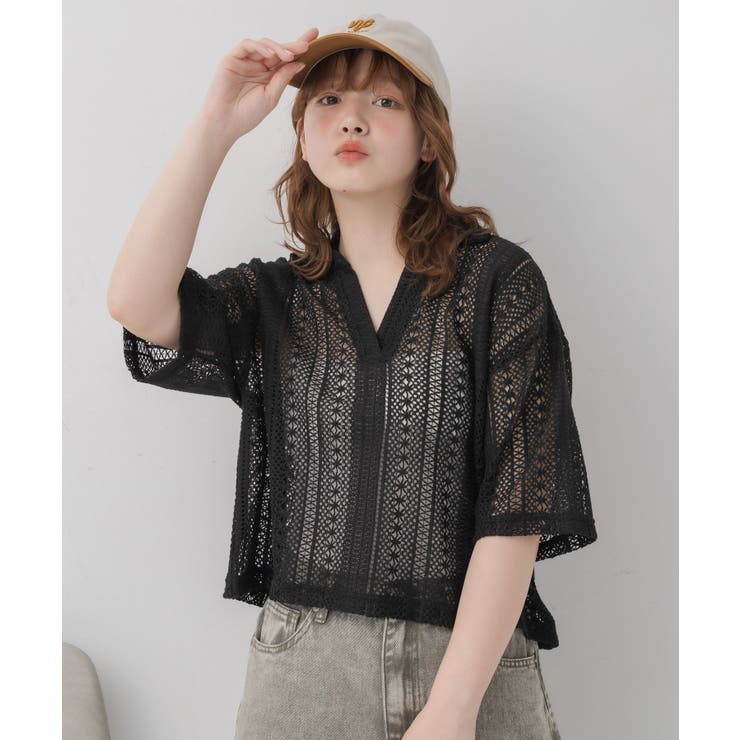 スキッパーメッシュCT | RETRO GIRL | 詳細画像14