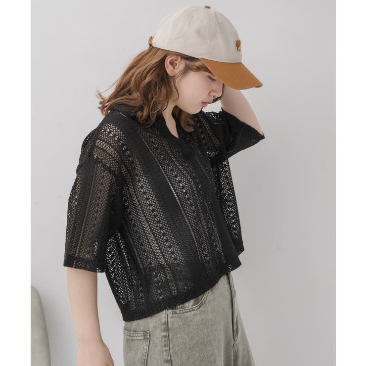 スキッパーメッシュCT | RETRO GIRL | 詳細画像15