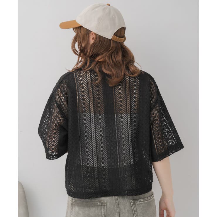 スキッパーメッシュCT | RETRO GIRL | 詳細画像16