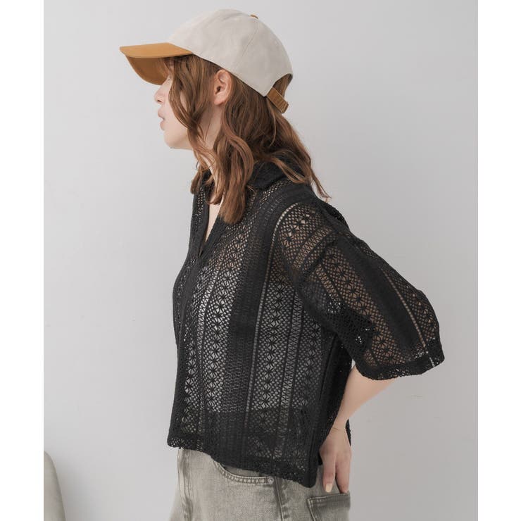 スキッパーメッシュCT | RETRO GIRL | 詳細画像17