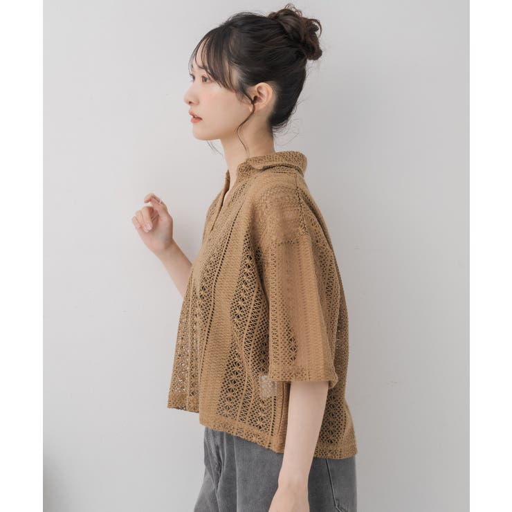 スキッパーメッシュCT | RETRO GIRL | 詳細画像25