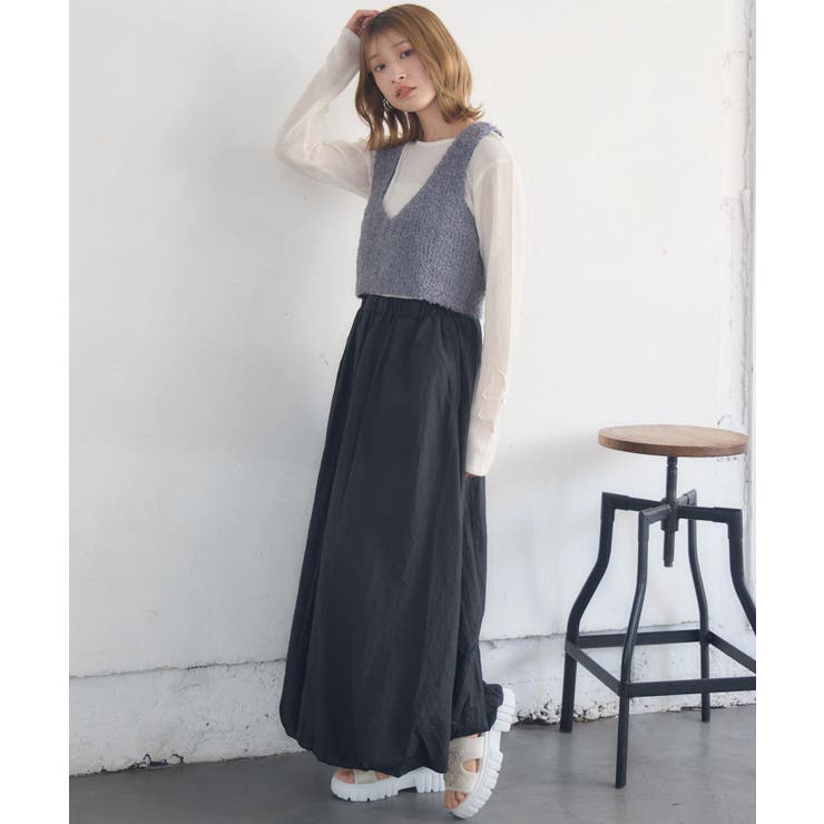 バルーンナイロンSK | RETRO GIRL | 詳細画像12 