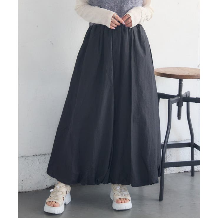 BLK1 | バルーンナイロンSK | RETRO GIRL