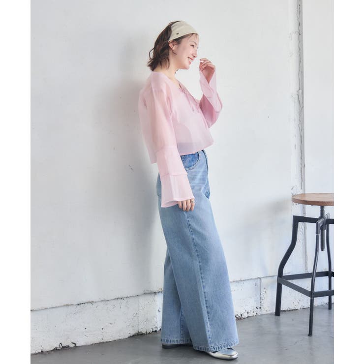 フリルスリーブリボンBL | RETRO GIRL | 詳細画像16 