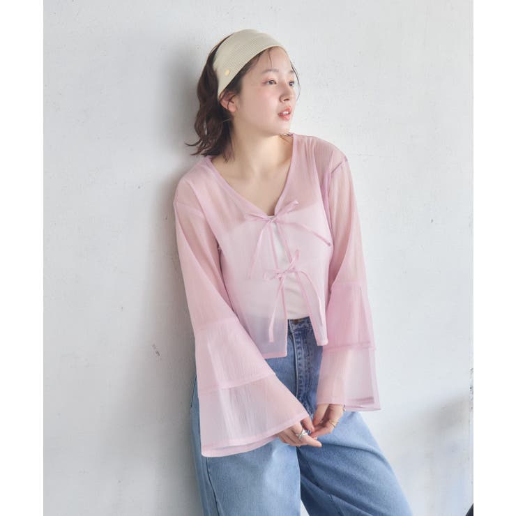 フリルスリーブリボンBL | RETRO GIRL | 詳細画像21 