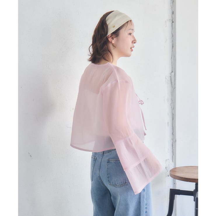 フリルスリーブリボンBL | RETRO GIRL | 詳細画像22 