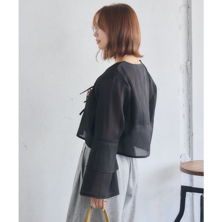 フリルスリーブリボンBL | RETRO GIRL | 詳細画像31 