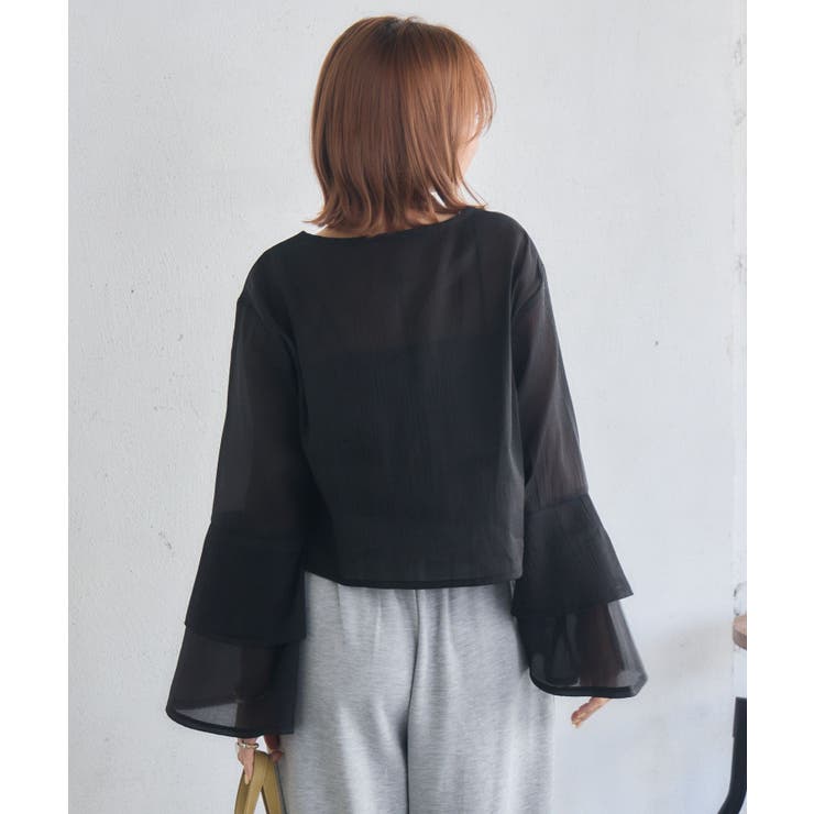 フリルスリーブリボンBL | RETRO GIRL | 詳細画像32 