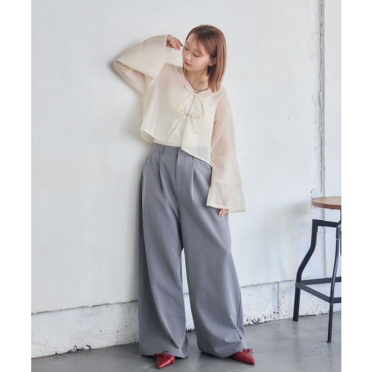 フリルスリーブリボンBL | RETRO GIRL | 詳細画像4 